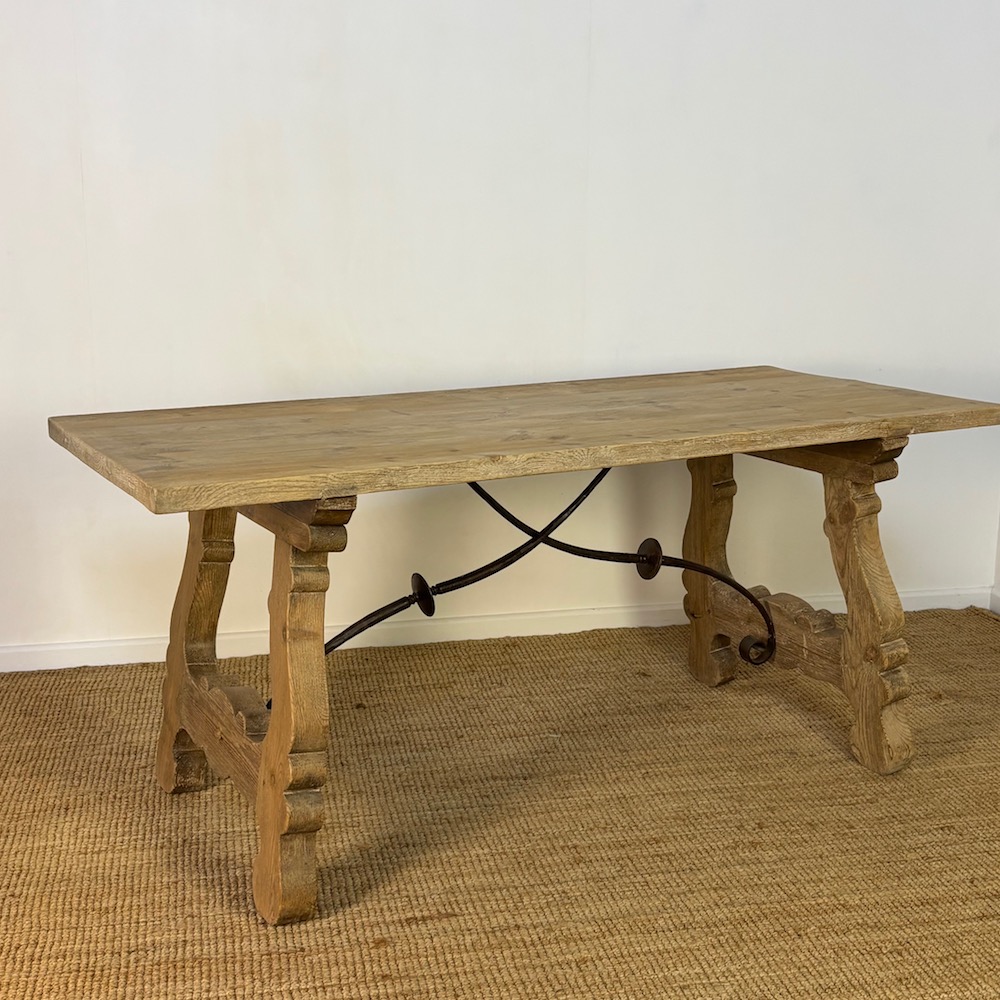 Spanish Bleached Refectory Table