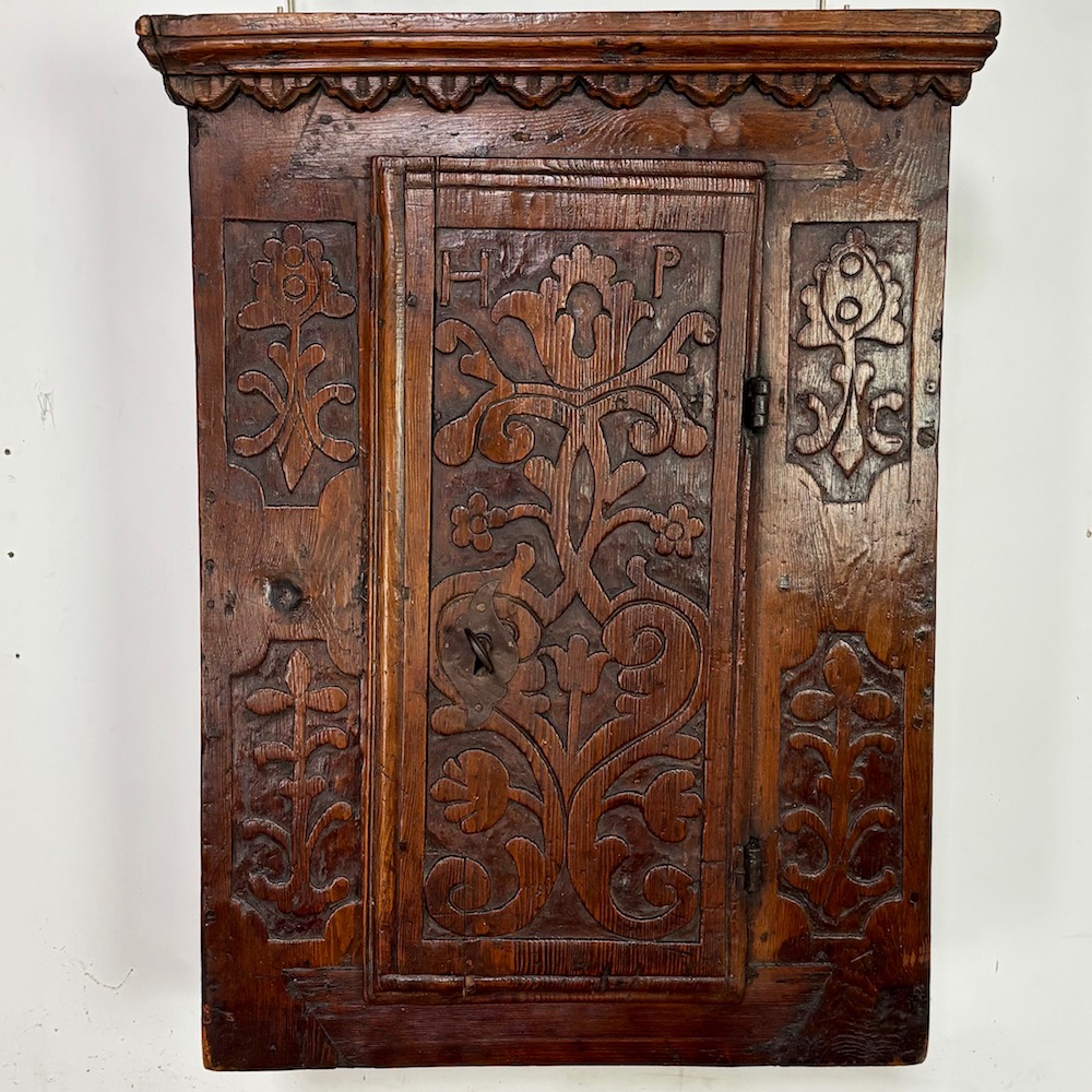 Black Forest Marriage Wall Cupboard